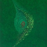 Mistero verde - Acrilico - cm 100 x cm120