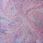 Serie mosaico base viola n.2 - Acrilico - cm80 x cm80