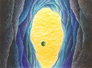 Il viaggio - Acquerello su carta - cm80 x cm60