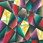 Melodia Cubista - Acquerello cm60 x cm80