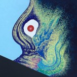 Un amore nascente - Acrilici e sabbie cm90 x cm90