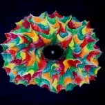 Una luce - Acrilici e sabbie cm120 x cm100